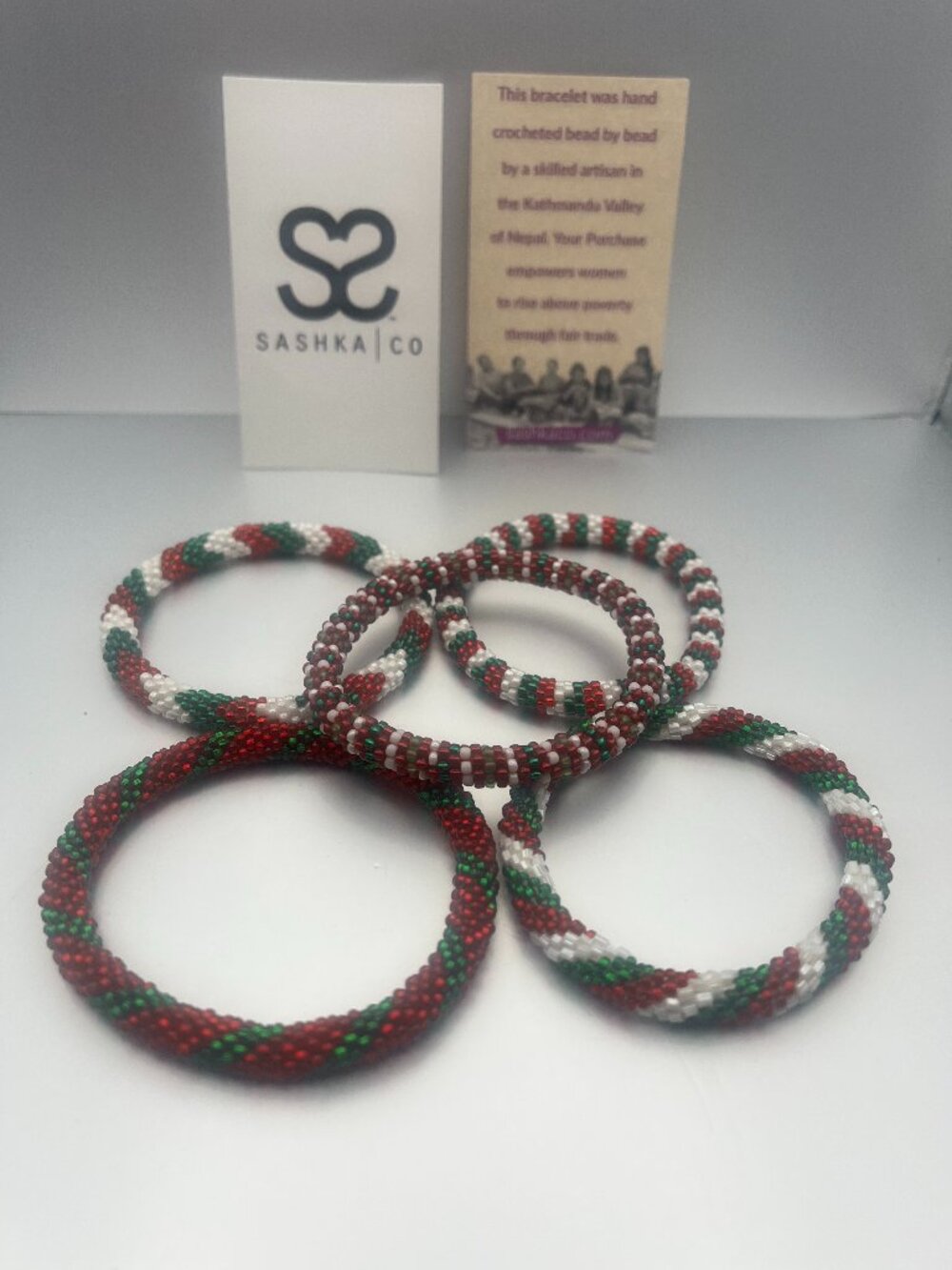 the Sashka Co. bracelets